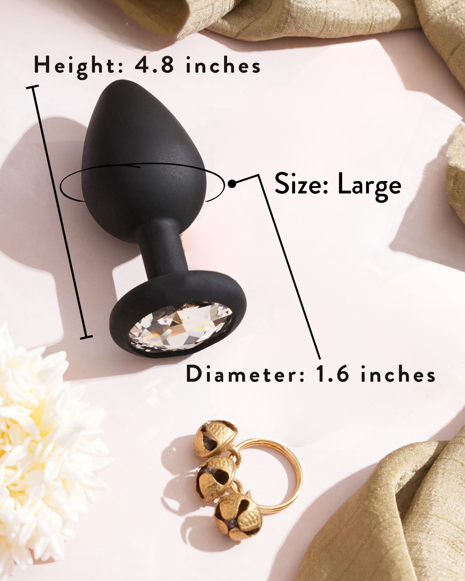 Sangya Omega Plug - 3 Size Combo Set Medical Grade Silicone Butt Plugs