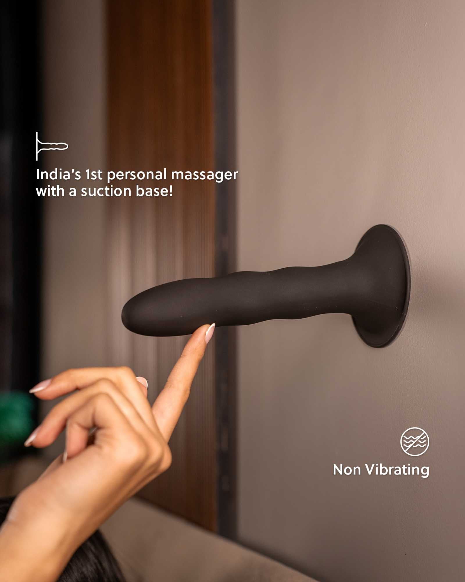 Sangya S9 Dildo - India's First Non Vibrating Massager with Suction Base