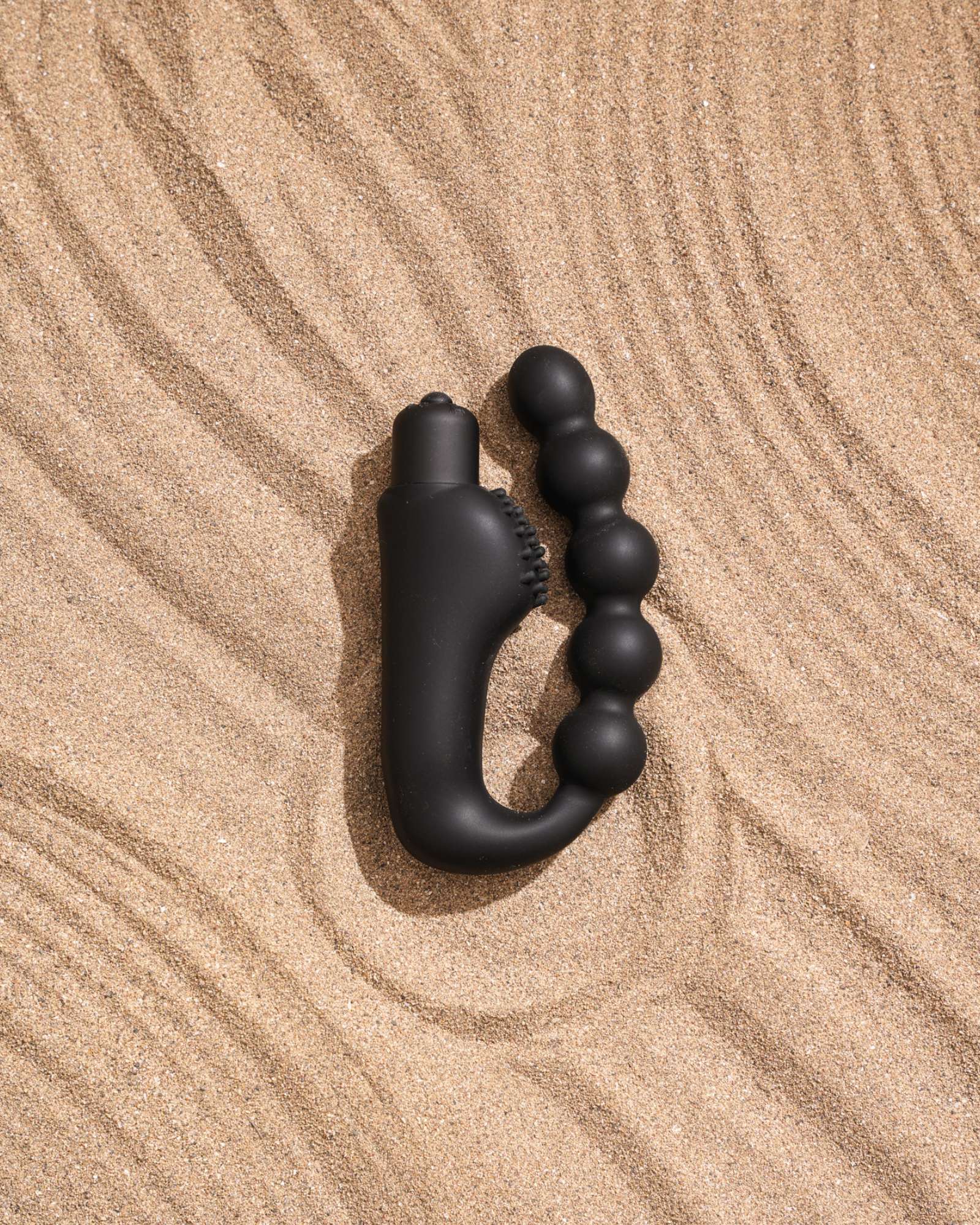 Sangya 21 - Beaded Silicone sleeve with a Bullet Massager