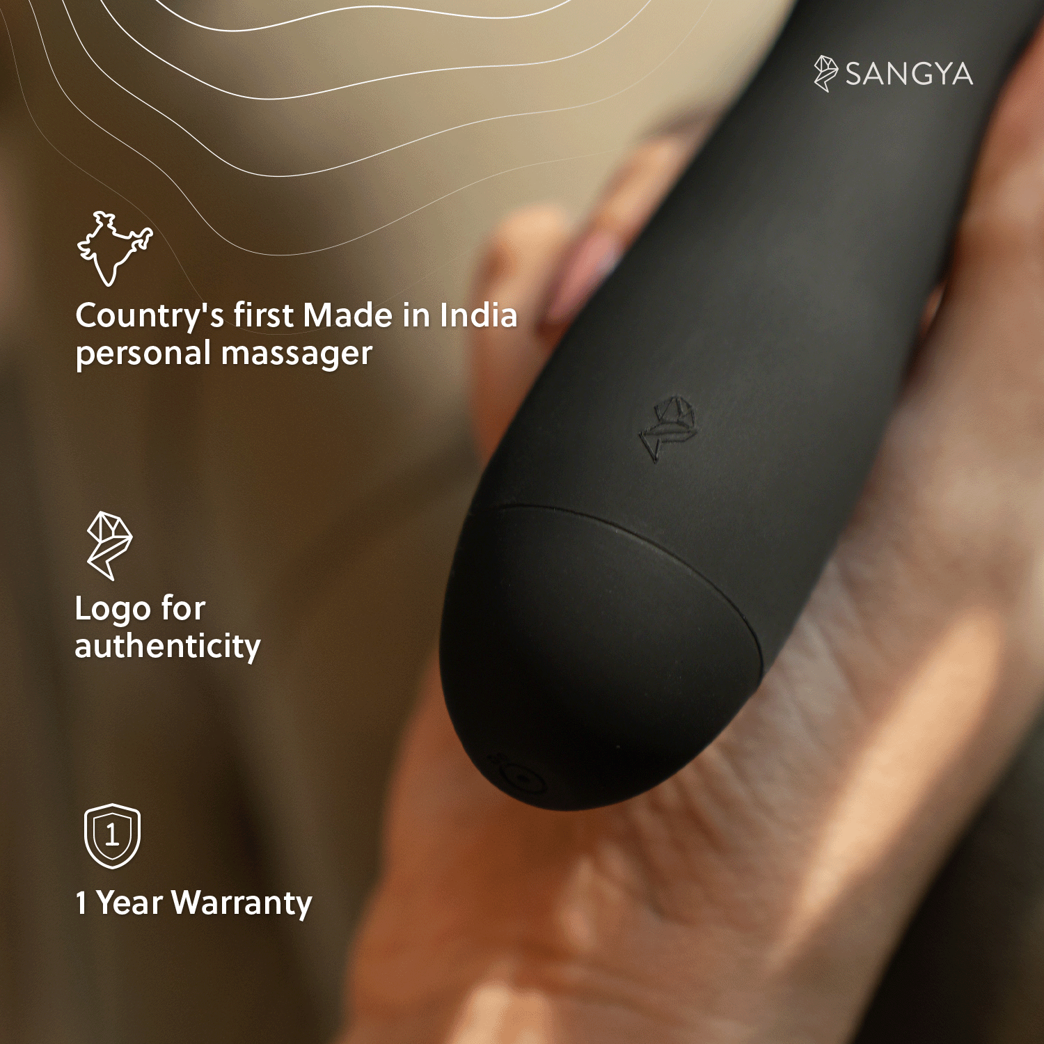 Sangya 1 - The First Made in India Personal Massager