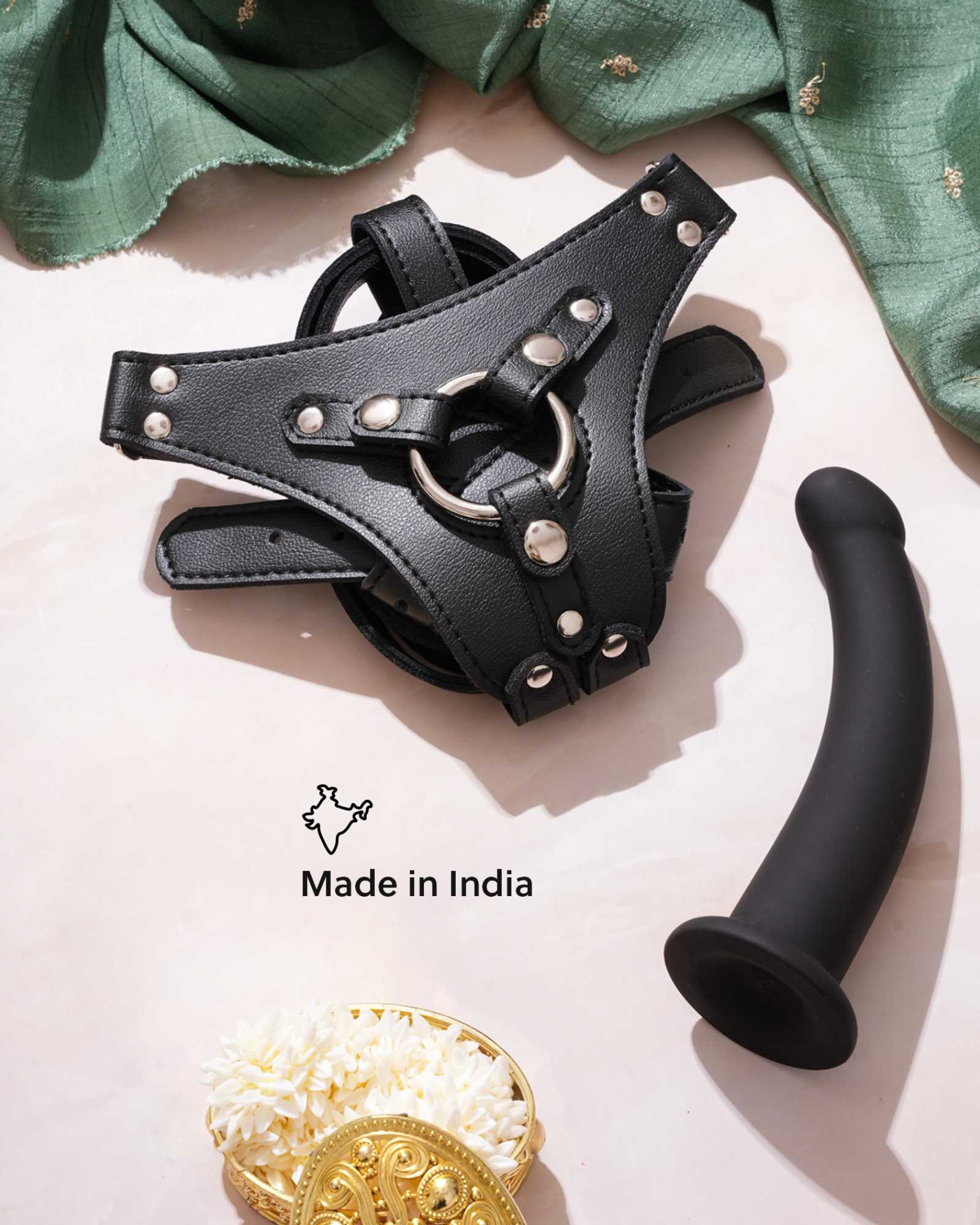 Sangya S6 Strap - On Dildo with harness: Explore pleasure with comfort and control