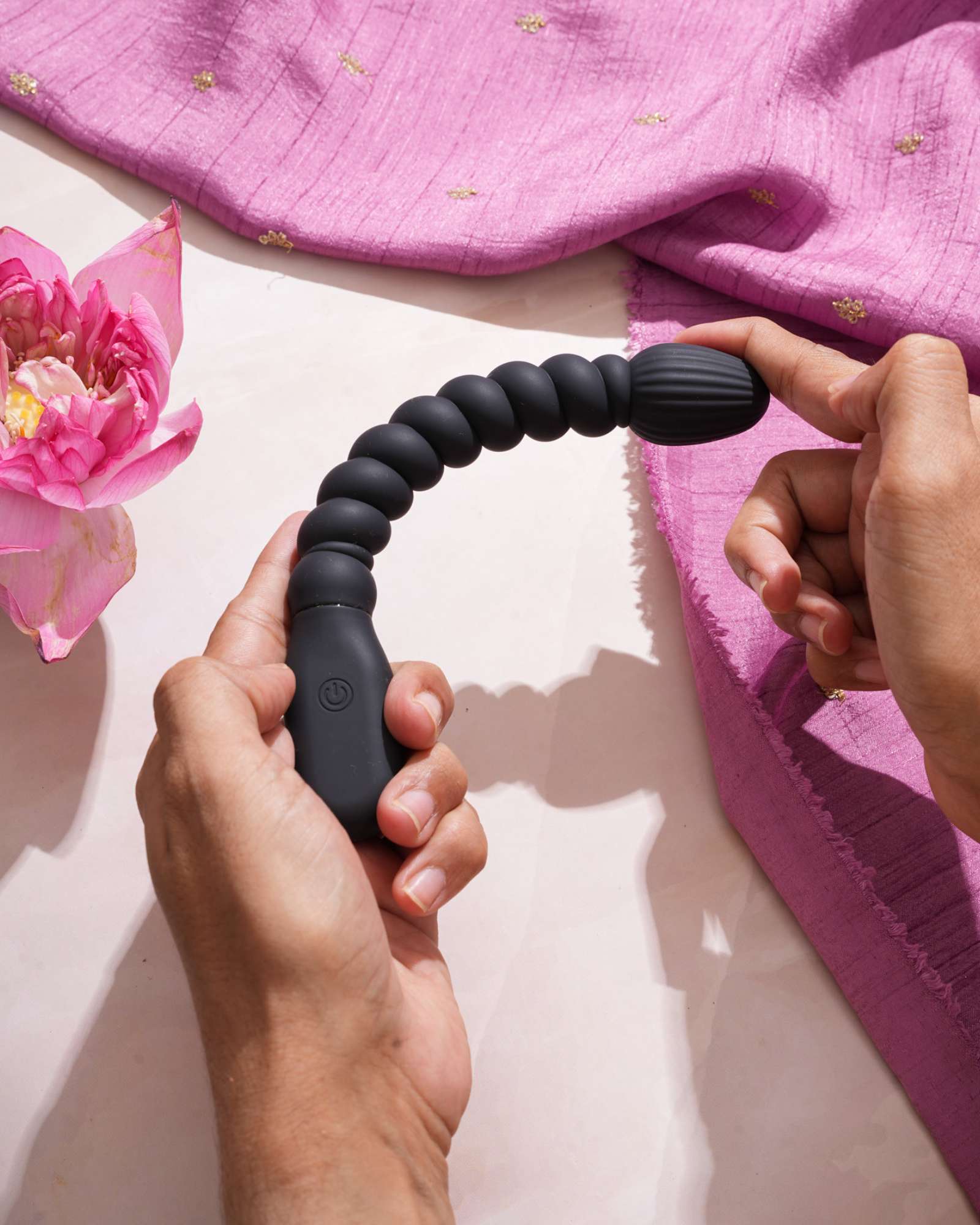 Sangya 11 Massager - Flexible and textured for beginners