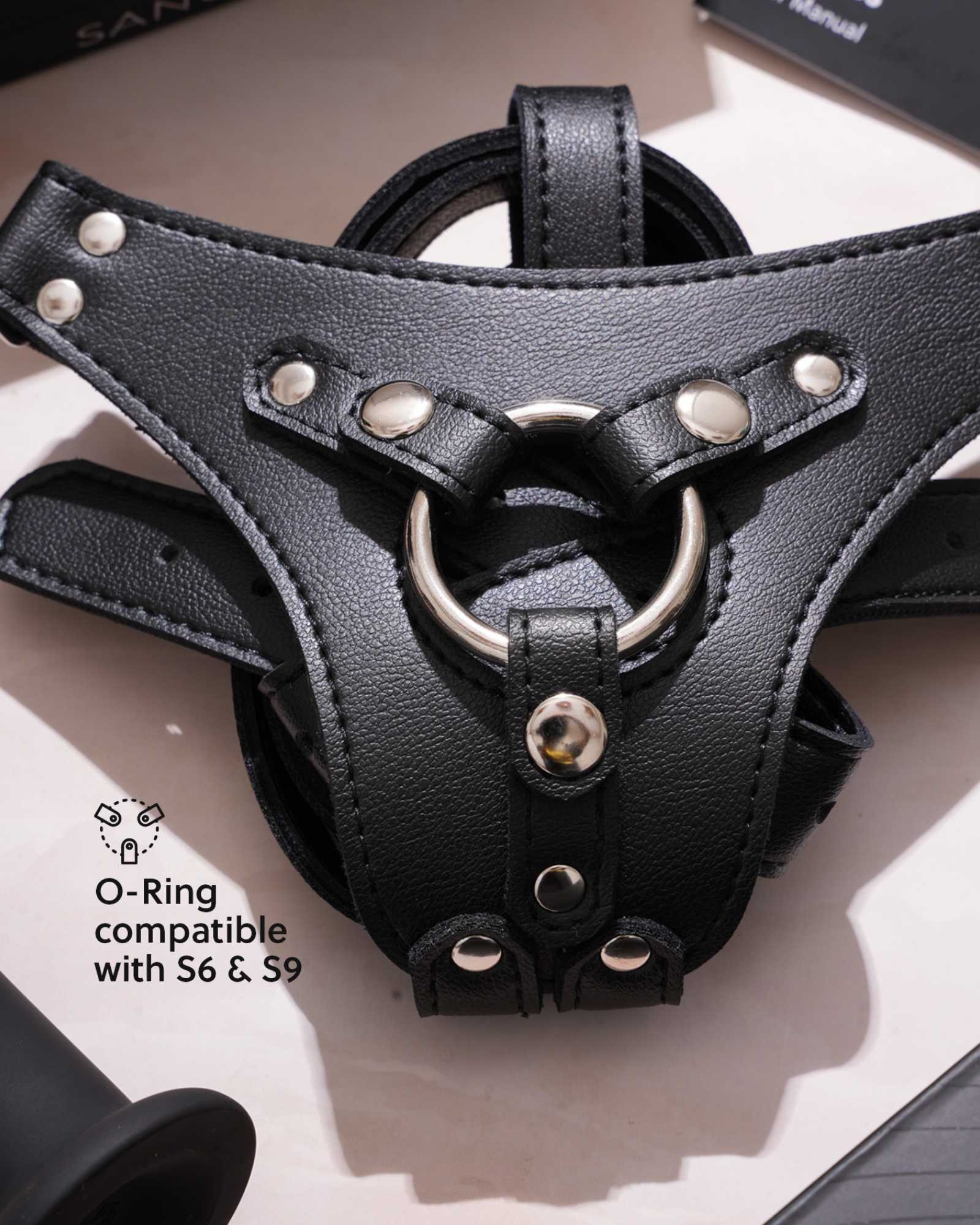 Strap On Harness - India's first locally made vegan Leather Harness