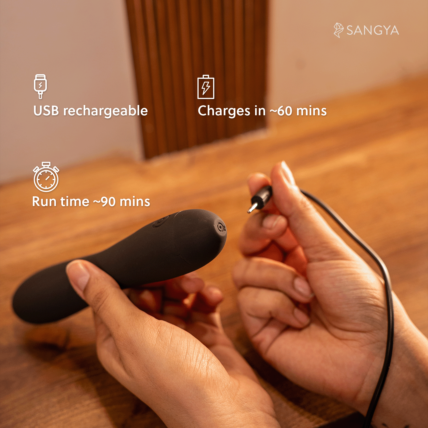 Sangya 1 - The First Made in India Personal Massager