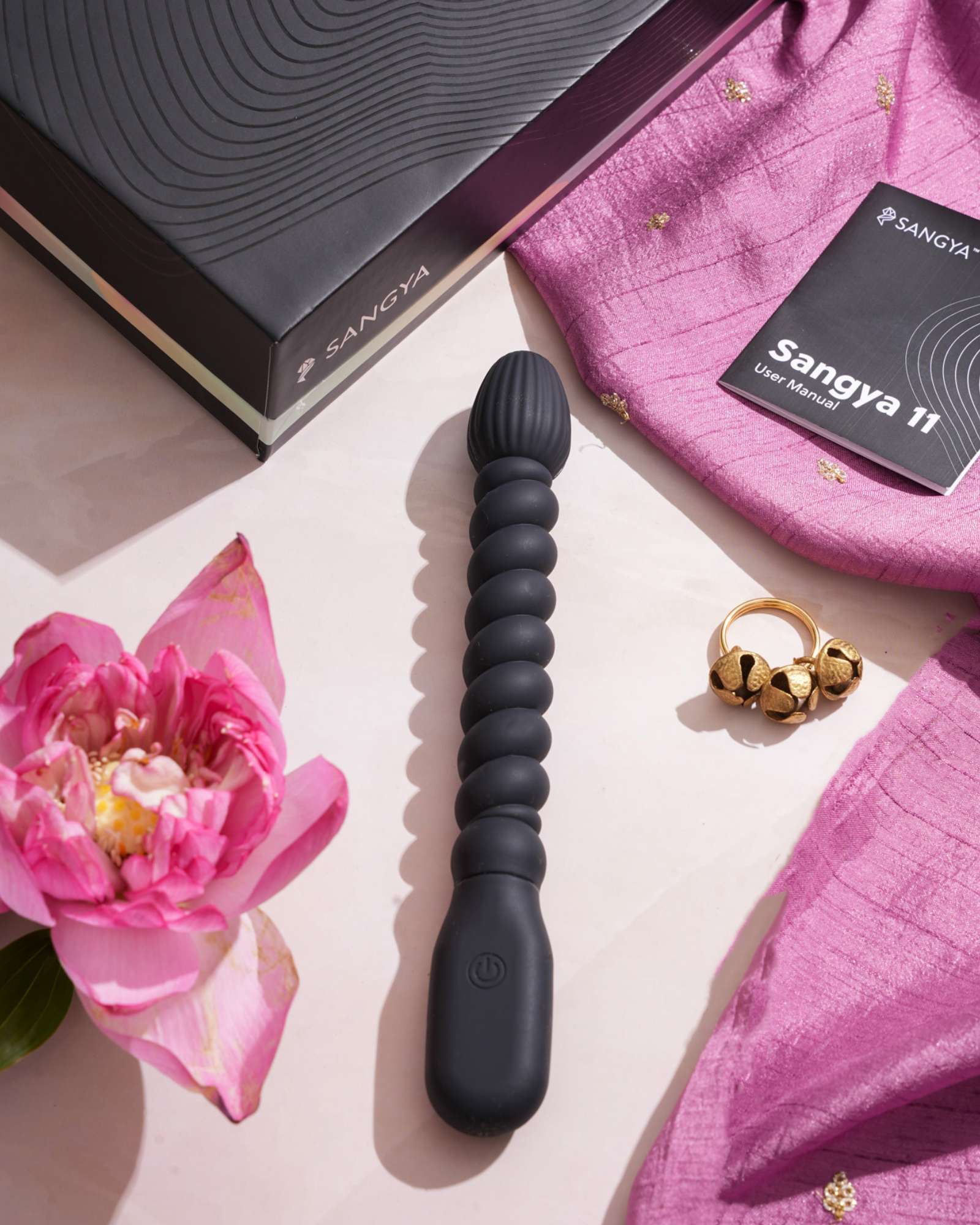 Sangya 11 Massager - Flexible and textured for beginners