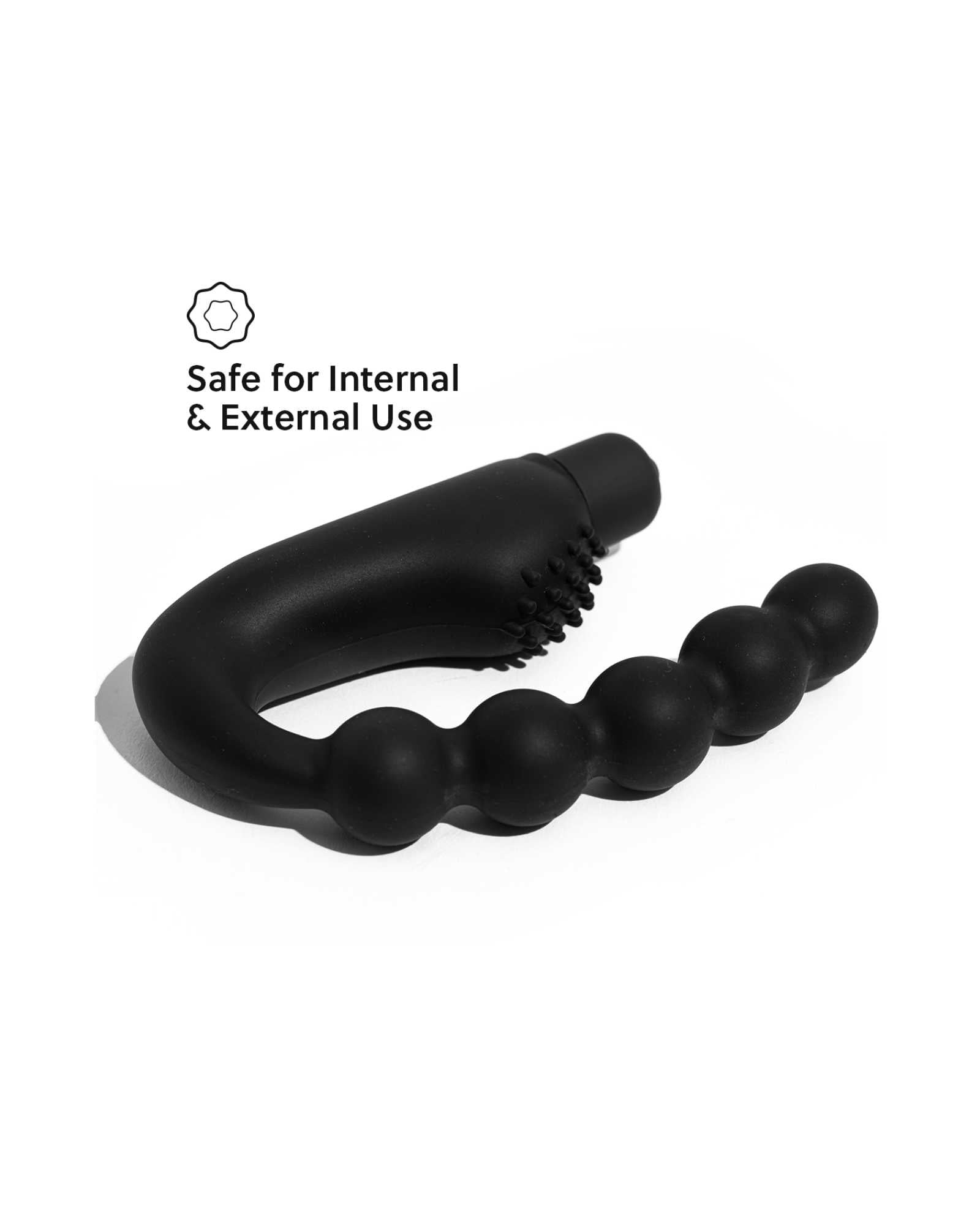 Sangya 21 - Beaded Silicone sleeve with a Bullet Massager